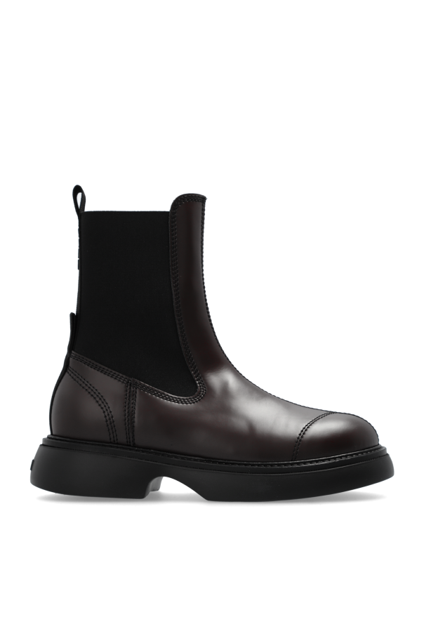Biname fmedShops GB sandals keen venice h2 1012239 celestial blue grotto Brown Chelsea boots with logo Ganni